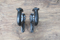 7 1/2" Dauntless Reclaimed & Restored Industrial Cast Iron Sink Brackets