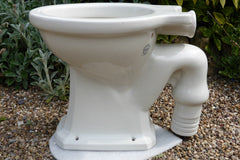 "Latona" Vintage 1930/50s Art Deco Style High Level Toilet - Alfred Johnson