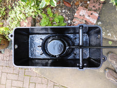 "Caulsdon" - Reclaimed & Restored Vintage Cast Iron High Level Toilet Cistern
