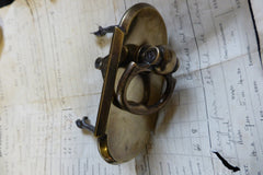 Antique Brass Mechanical Door Bell Pull