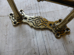 Antique Brass Mechanical High Level Toilet Cistern Pull - Twford Handley