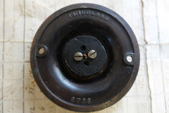 Vintage Copper Electric Door Bell Push - Friedland