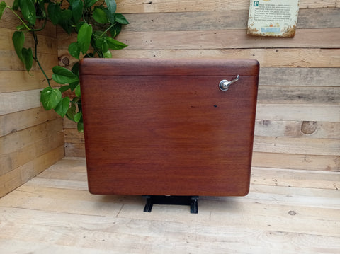 Vintage Restored Semi - High Level Mahogany Toilet Cistern