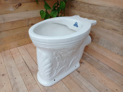 Antique High Level Earthenware Toilet - Sitting Pretty 1883