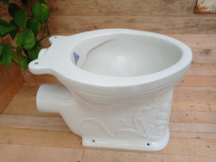 Antique High Level Earthenware Toilet - Sitting Pretty 1883