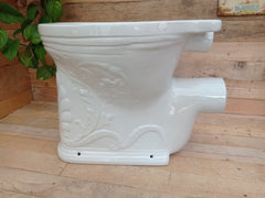 Antique High Level Earthenware Toilet - Sitting Pretty 1883