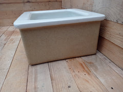 Royal Doulton Cane & White Stoneware Sink