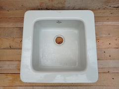 Royal Doulton Cane & White Stoneware Sink