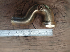 Antique Solid Brass Sink Waste 1 1/4"