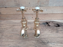 Samuel Heath - Antique Reclaimed Refurbished Brass Sink Taps