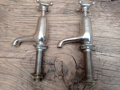 Samuel Heath - Antique Reclaimed Refurbished Brass Sink Taps