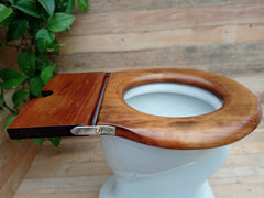 Antique Standard Open Wooden Toilet Seat