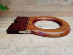 Antique Standard Open Mahogany Toilet Seat