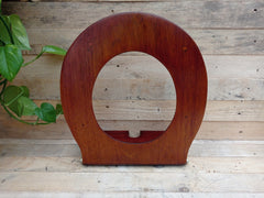 Antique Standard Open Mahogany Toilet Seat