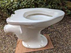 "FERGUSLIE" - Antique High Level Toilet + Seat