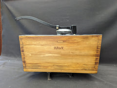 Restored Wooden High Level Toilet Cistern - Hawk