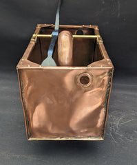 Restored Copper High Level Toilet Cistern Brass & Copper