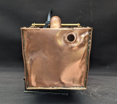 Restored Copper High Level Toilet Cistern Brass & Copper