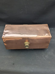 Restored Copper High Level Toilet Cistern Brass & Copper