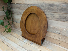 Antique Wooden High Level Standard Toilet Seat with Lid