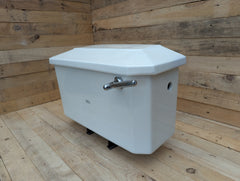 Vintage Semi-High Level Ceramic Toilet Cistern - Royal Doulton