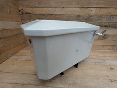 Vintage Semi-High Level Ceramic Toilet Cistern - Royal Doulton