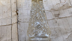 Ornate Antique Cut Glass High Level Toilet Cistern Pull (2)