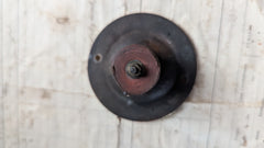 Antique Brass Electric Door Bell Push - 3"