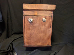 Vintage Restored High Level Toilet Cistern in Mahogany - with Lid