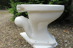 Vintage 1945 Art Deco High Level Toilet - Royal Venton