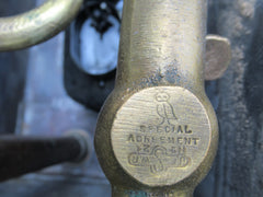 Shanks & Co Barrhead  Cerus Antique Restored Semi High Level Toilet Cistern - Lidded