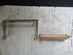 Simplistic Solid Brass Toilet Roll / Paper Holder