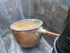 Shanks & Co Barrhead  Cerus Antique Restored Semi High Level Toilet Cistern - Lidded