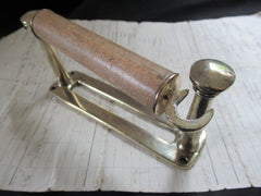 Simplistic Solid Brass Toilet Roll / Paper Holder