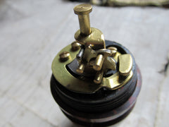 Vintage Mottled Bakelite Electric Servants Bell Push