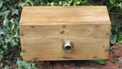 Restored Wooden "Harriap" High Level Toilet Cistern - "Plain"