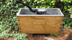 Restored Wooden "Harley" High Level Toilet Cistern