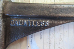 12 3/4" Dauntless Reclaimed & Restored Industrial Cast Iron Sink Brackets