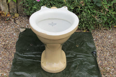 Antique 1893 High Level Earthenware Cottage Toilet - " The Swiftor"