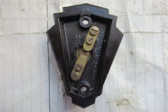 Vintage Art Deco Restored Bakelite Door Bell Push