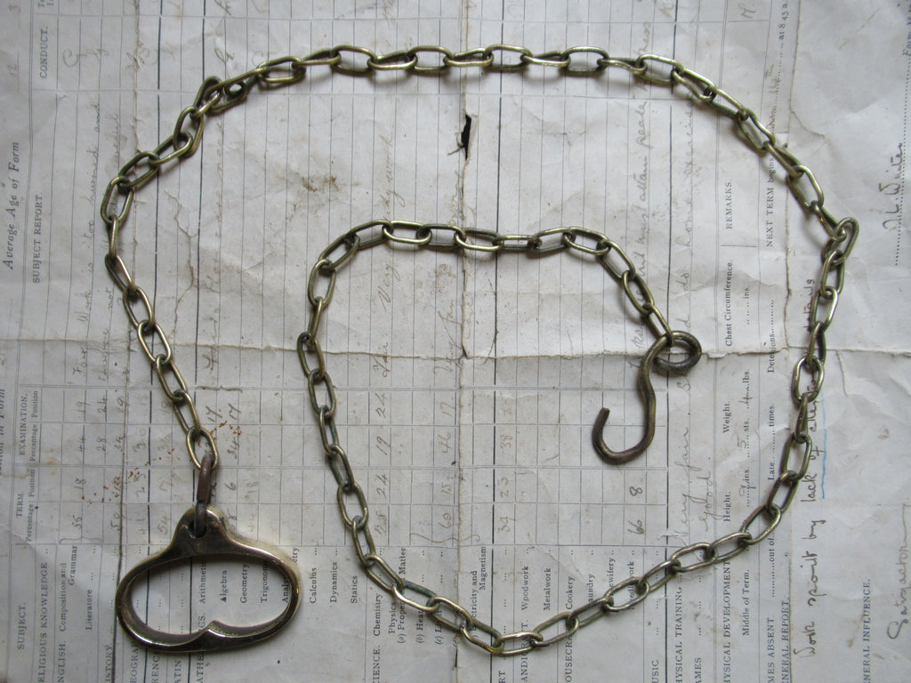 Antique Solid Brass Toilet Cistern Pull & Chain - Traditional