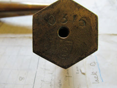 Copy of 9 3/4" Art Deco Copper/Bronze Single Pull Door Handle