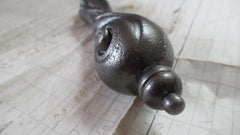 Vintage Cast Iron High Level Toilet Cistern Chain Pull - Tulip
