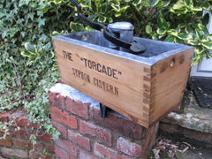 Restored Wooden High Level Toilet Syphon Cistern - "The Torcade"
