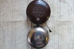 Art Deco Vintage Bakelite Round Electric Door Bell by Ciem - 110-130 volts