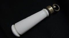 Small Antique Porcelain High Level Toilet Pull - Stamped 1910