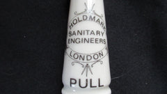 Porcelain High Level Advertising Toilet Pull - Holdmark London