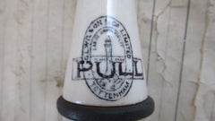 Antique Advertising Toilet Cistern Chain & Pull - G.L. Wilson, Tottenham, London