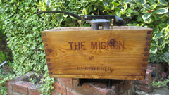 1906 Restored Wooden High Level Toilet Cistern - "Mignon No 8" - Alporte