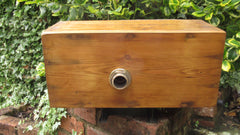 Restored Wooden High Level Toilet Cistern - "Mignon" - Woodhouse Derby